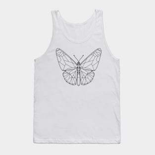 Butterfly One line art geometric style Tank Top